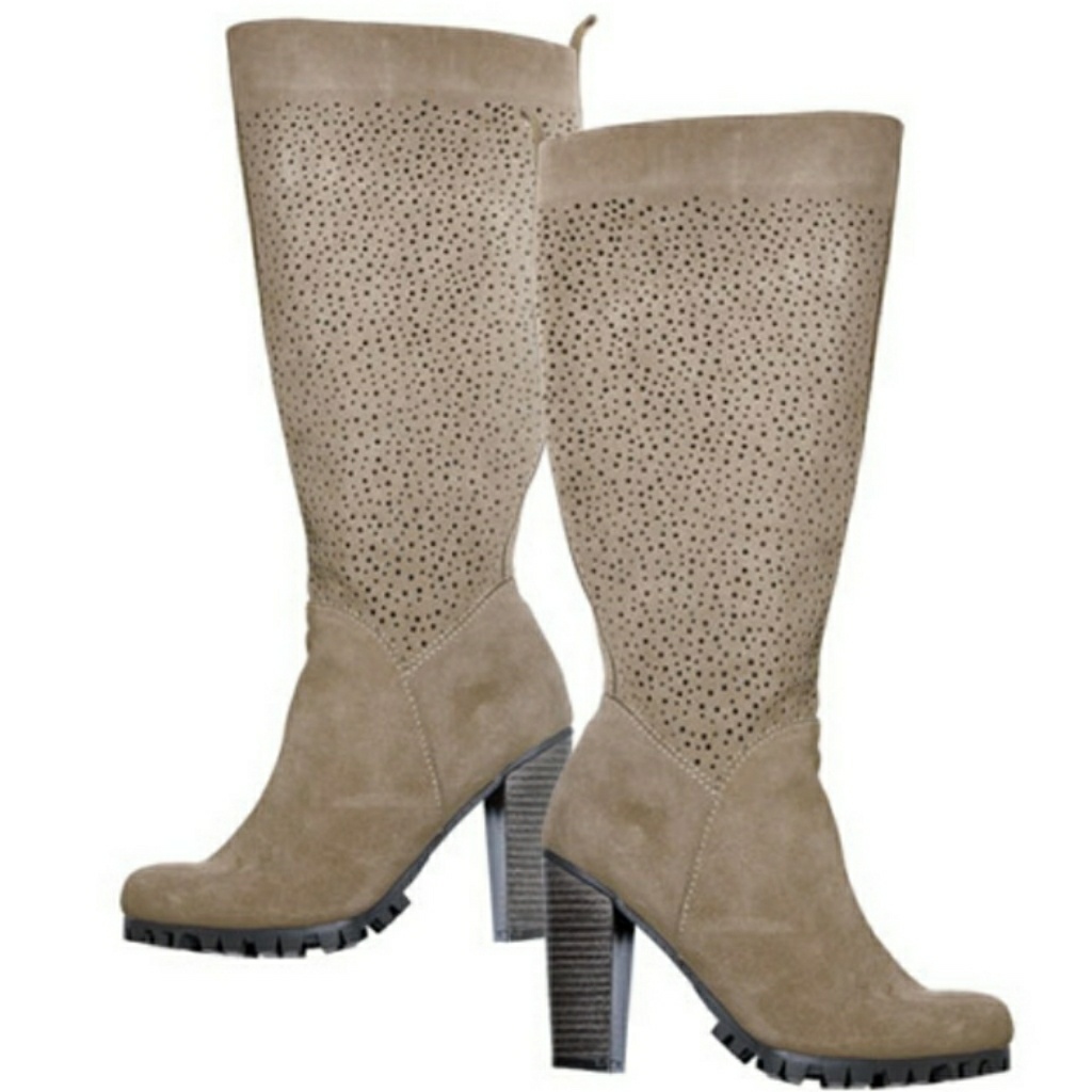 Mark Genuine Suede Leather Boots Brand New